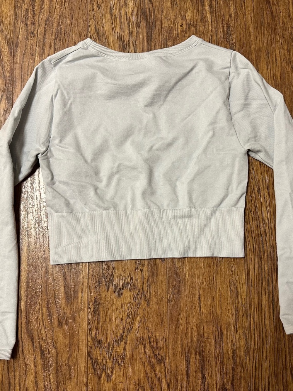 Offline by Aerie Women's Athletic Crop Long Sleeve Shirt Light Blue Size Medium - Picture 8 of 9